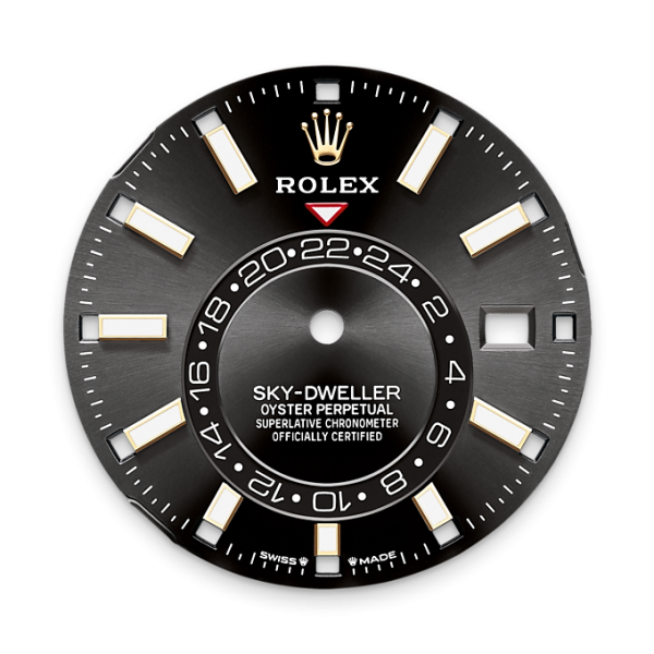 Rolex Sky-Dweller, 42mm, Oystersteel and 18k Yellow Gold, Black, Jubilee, Ref# 336933-0004 Rolex Sky-Dweller, 42mm, Oystersteel and 18k Yellow Gold, Black, Jubilee, Ref# 336933-0004