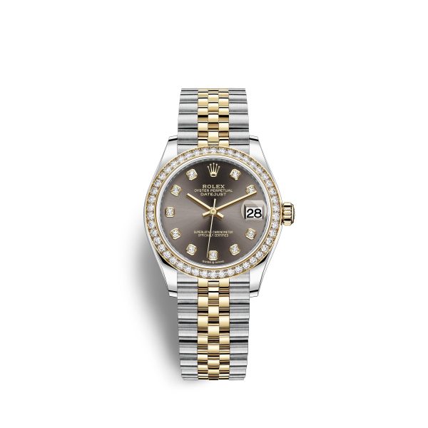 Rolex Datejust 31, Oystersteel, 18kt Yellow Gold and diamonds, Ref# 278383RBR-0022 Rolex Datejust 31, Oystersteel, 18kt Yellow Gold and diamonds, Ref# 278383RBR-0022