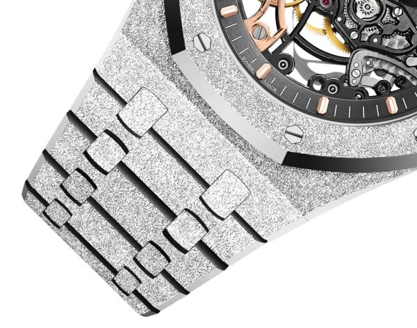 Audemars Piguet Royal Oak FROSTED GOLD DOUBLE BALANCE WHEEL OPENWORKED Ref# 15407BC.GG.1224BC.01 Audemars Piguet Royal Oak FROSTED GOLD DOUBLE BALANCE WHEEL OPENWORKED Ref# 15407BC.GG.1224BC.01