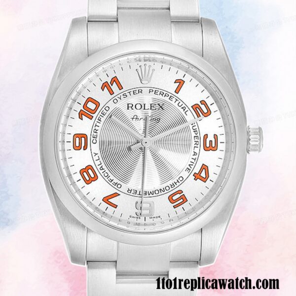1:1 replica Rolex Air-king 114200SAO Rolex Calibre 2813 Men's Silver-tone 1:1 replica Rolex Air-king 114200SAO Rolex Calibre 2813 Men's Silver-tone
