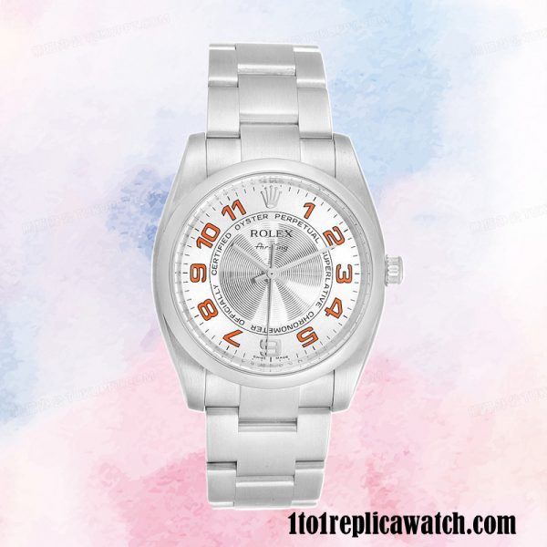 1:1 replica Rolex Air-king 114200SAO Rolex Calibre 2813 Men's Silver-tone 1:1 replica Rolex Air-king 114200SAO Rolex Calibre 2813 Men's Silver-tone