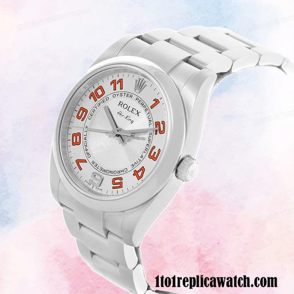 1:1 replica Rolex Air-king 114200SAO Rolex Calibre 2813 Men's Silver-tone 1:1 replica Rolex Air-king 114200SAO Rolex Calibre 2813 Men's Silver-tone