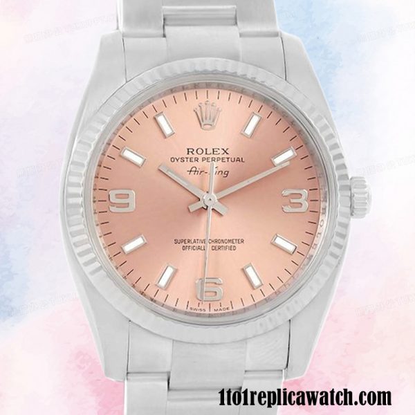1:1 replica Rolex Air-king Men's 114234PSO Rolex Calibre 2813 Hands and Markers 1:1 replica Rolex Air-king Men's 114234PSO Rolex Calibre 2813 Hands and Markers