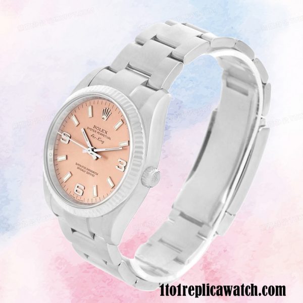 1:1 replica Rolex Air-king Men's 114234PSO Rolex Calibre 2813 Hands and Markers 1:1 replica Rolex Air-king Men's 114234PSO Rolex Calibre 2813 Hands and Markers