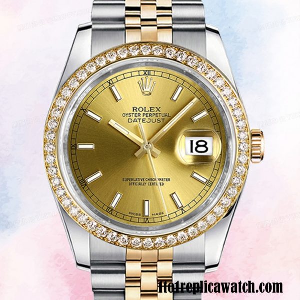 1:1 replica Rolex Datejust Men's Rolex Calibre 2836/2813 116243CSJ Hands and Markers 1:1 replica Rolex Datejust Men's Rolex Calibre 2836/2813 116243CSJ Hands and Markers