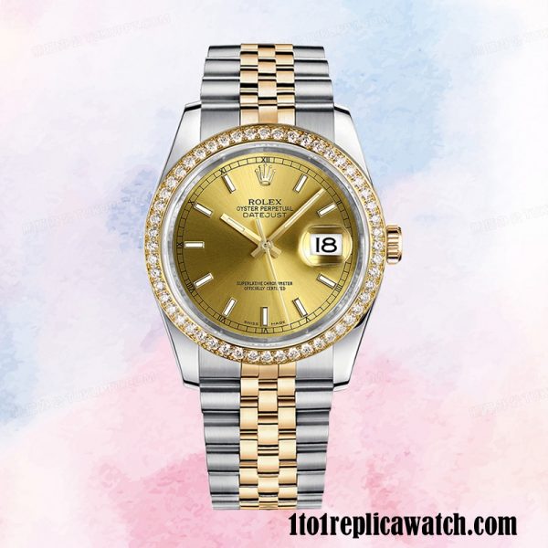 1:1 replica Rolex Datejust Men's Rolex Calibre 2836/2813 116243CSJ Hands and Markers 1:1 replica Rolex Datejust Men's Rolex Calibre 2836/2813 116243CSJ Hands and Markers