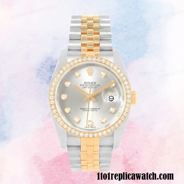 1:1 replica Rolex Datejust Rolex Calibre 2836/2813 116243SDJ Men's Two-tone 12mm 1:1 replica Rolex Datejust Rolex Calibre 2836/2813 116243SDJ Men's Two-tone 12mm