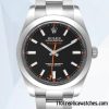 1:1 Replica Rolex Milgauss 116400BKSO Rolex Calibre 2813 Men's Silver-tone Black Dial 1:1 Replica Rolex Milgauss 116400BKSO Rolex Calibre 2813 Men's Silver-tone Black Dial