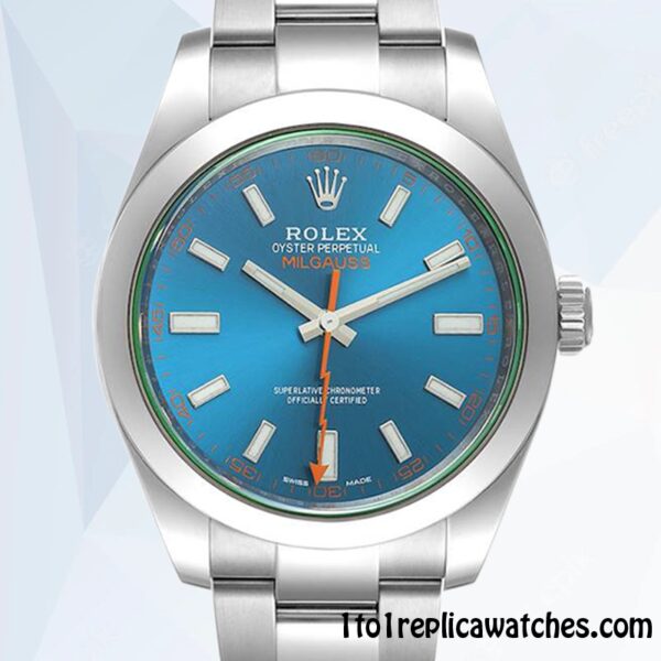 1:1 Replica Rolex Milgauss Rolex Calibre 2813 m116400gv-0002 Men's Automatic Hands and Markers 1:1 Replica Rolex Milgauss Rolex Calibre 2813 m116400gv-0002 Men's Automatic Hands and Markers