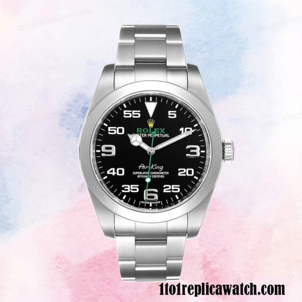 1:1 replica Rolex Air-king Rolex Calibre 2813 m116900-0001 Men's Black Dial 1:1 replica Rolex Air-king Rolex Calibre 2813 m116900-0001 Men's Black Dial