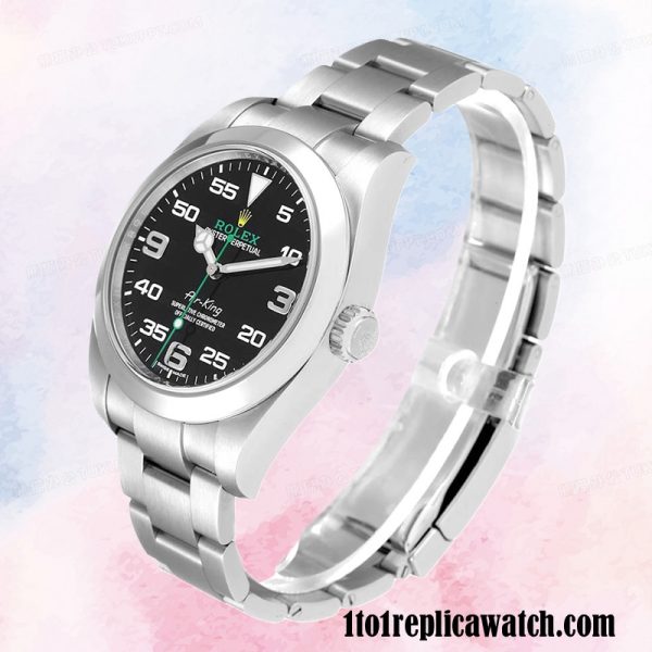 1:1 replica Rolex Air-king Rolex Calibre 2813 m116900-0001 Men's Black Dial 1:1 replica Rolex Air-king Rolex Calibre 2813 m116900-0001 Men's Black Dial