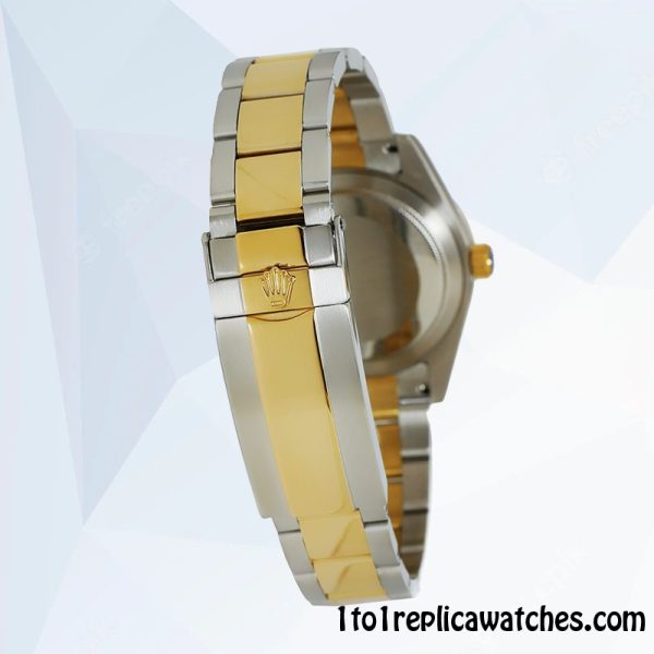 1:1 Replica Rolex Explorer m124273-0001 Rolex Calibre 2836/2813 Men's Black Dial Two-tone 1:1 Replica Rolex Explorer m124273-0001 Rolex Calibre 2836/2813 Men's Black Dial Two-tone