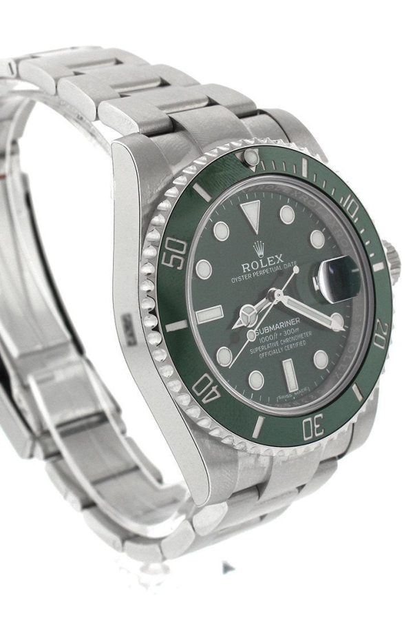 Rolex Submariner Hulk Date 40 Green Dial Mens Watch 116610LV 116610