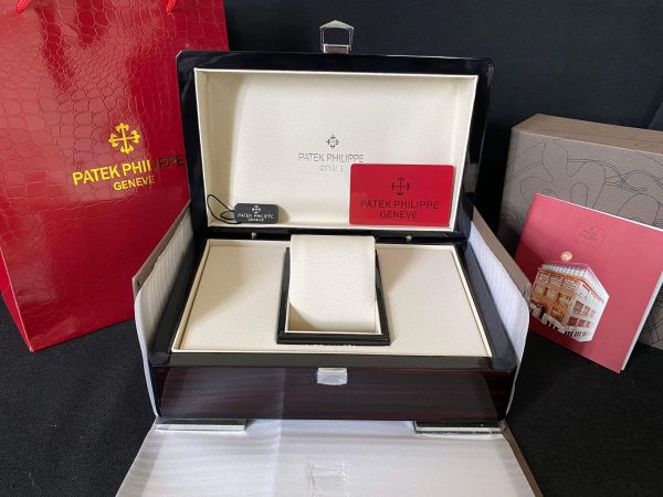 Patek box and papers