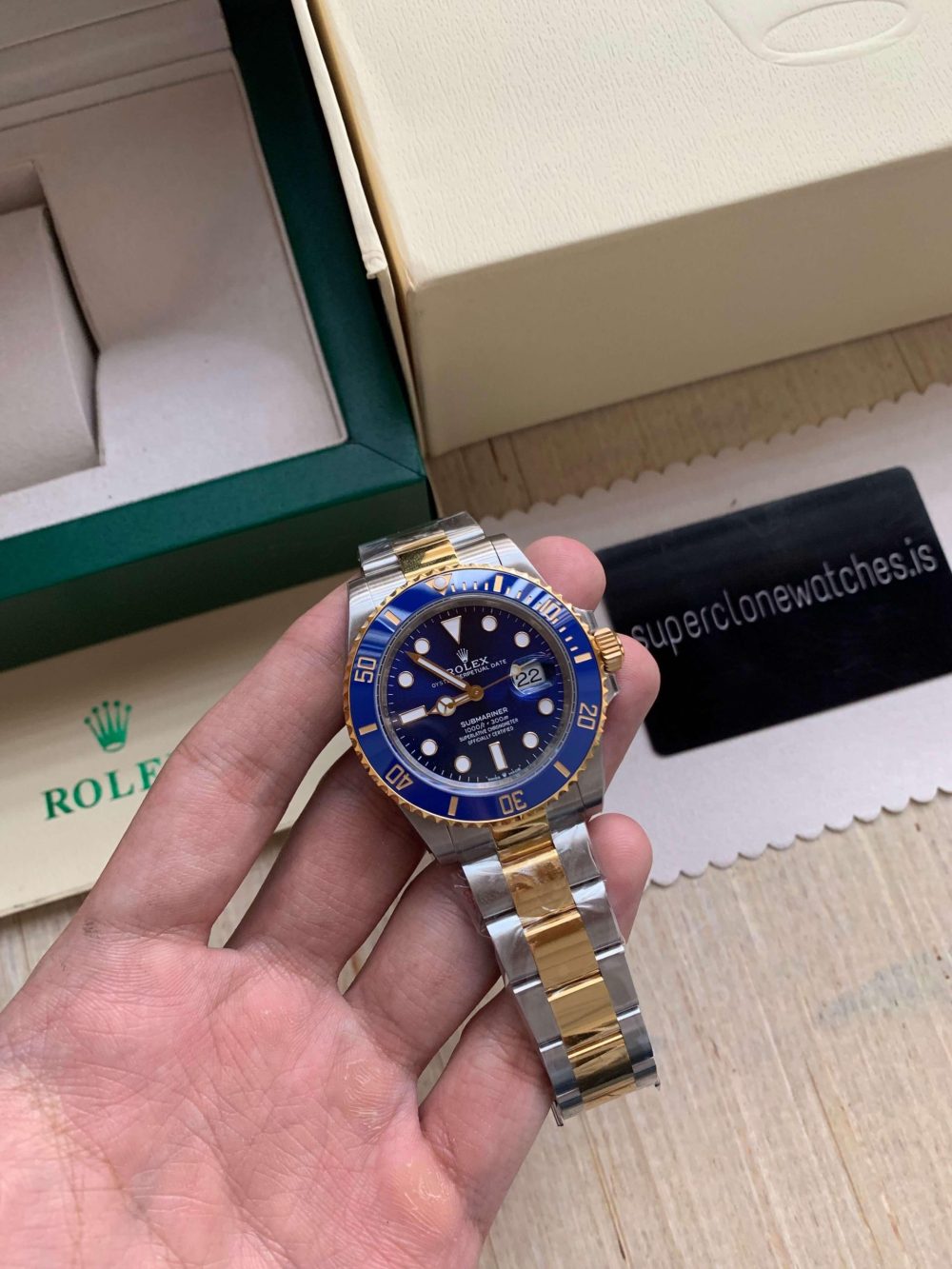 Buy Best Super Fake Rolex Submariner 126613 Bluesy 1:1 Copy