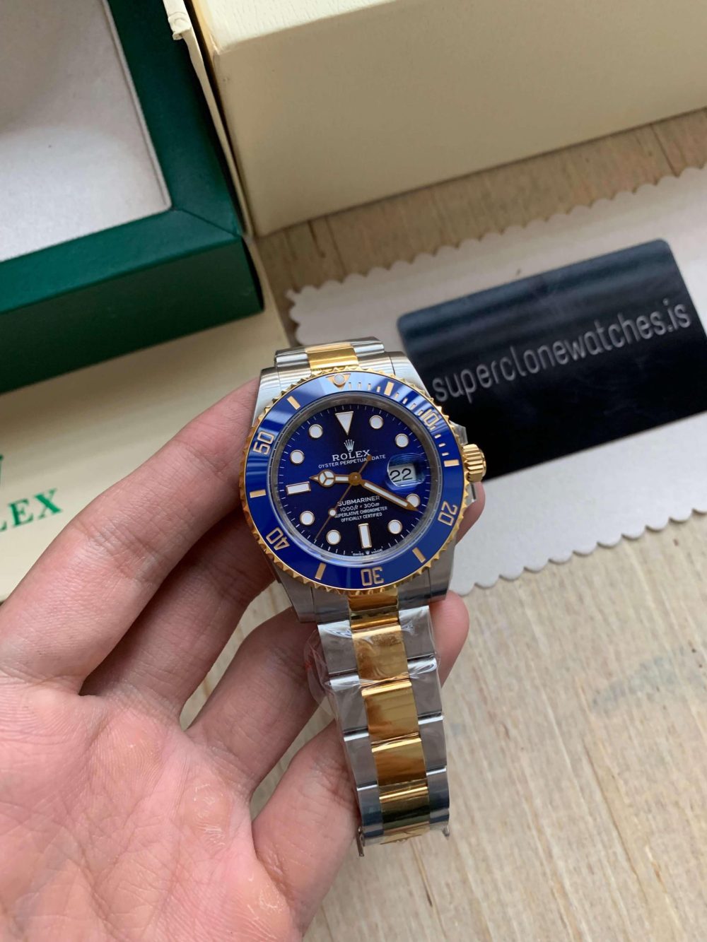 Buy Best Super Fake Rolex Submariner 126613 Bluesy 1:1 Copy