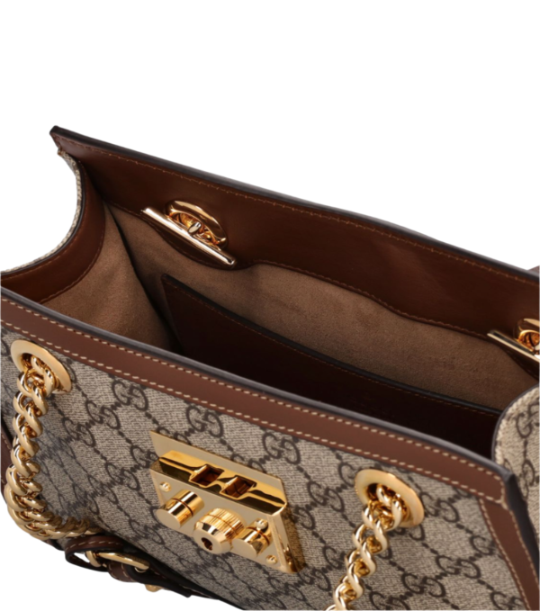 Small Padlock GG Supreme shoulder bag