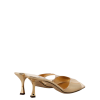 Skye 70 metallic leather mules Skye 70 metallic leather mules