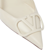 VLogo leather slingback pumps