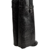 Shark Lock Cowboy leather knee-high boots