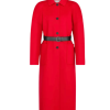 Long Wool Coat with Belt Long Wool Coat with Belt