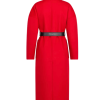 Long Wool Coat with Belt Long Wool Coat with Belt
