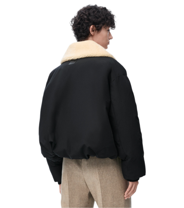 Lamb Collar Belt Cotton Jacket Lamb Collar Belt Cotton Jacket