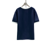 Round Neck Flocked Cotton Tee Round Neck Flocked Cotton Tee