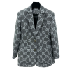 Monogram Jacquard Logo Jacket
