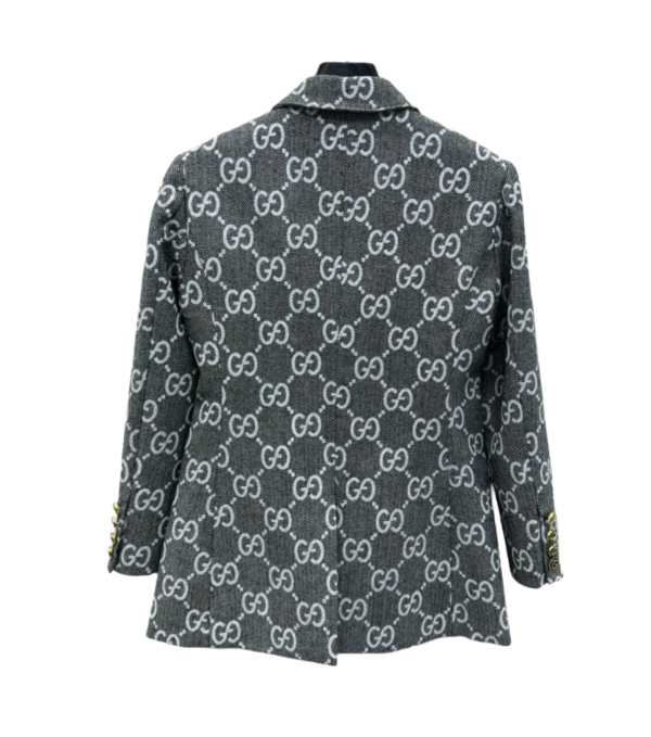 Monogram Jacquard Logo Jacket