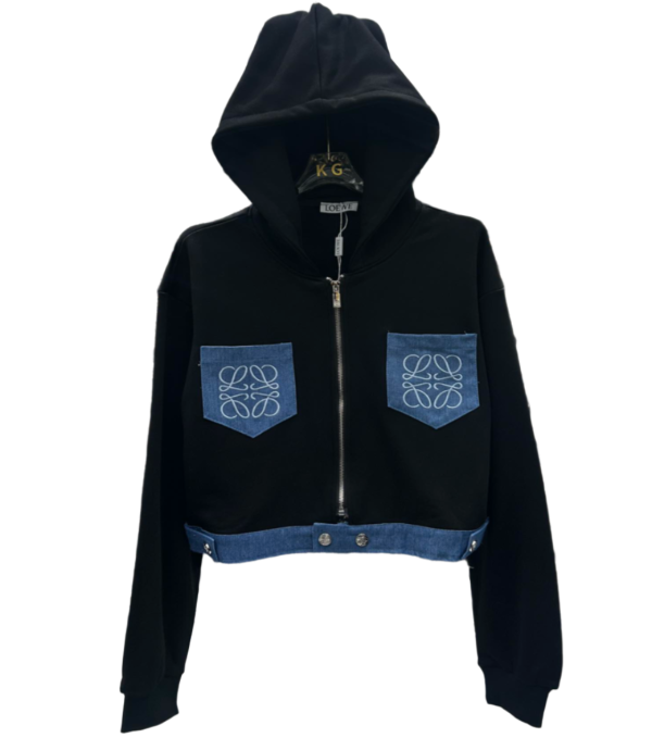 Loewe Denim Patchwork Embroidered Logo Set