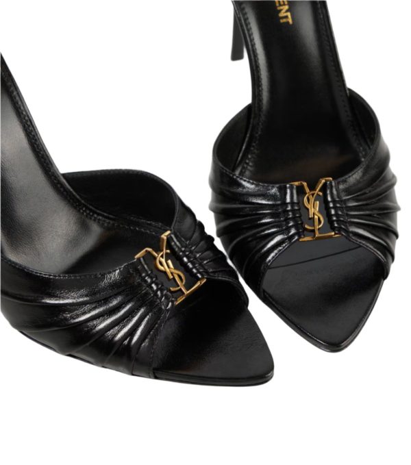 Babylone 90 leather mules