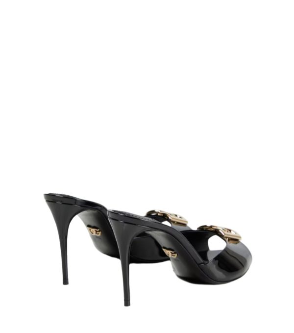 DG patent leather mules DG patent leather mules