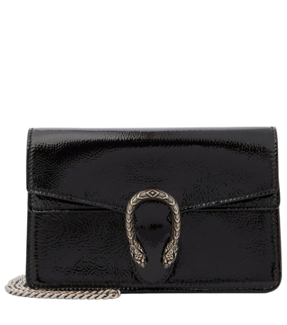 Dionysus Small patent leather crossbody bag