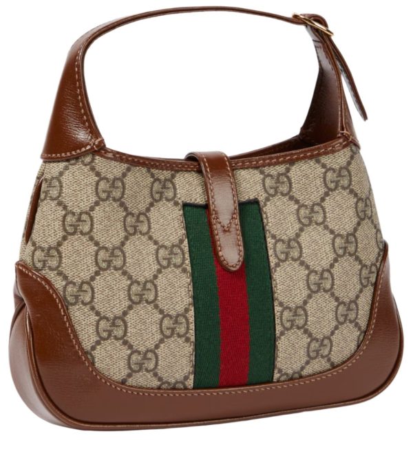 Gucci Jackie 1961 canvas shoulder bag