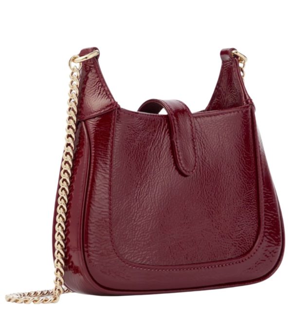 Gucci Jackie Notte Mini patent leather shoulder bag Gucci Jackie Notte Mini patent leather shoulder bag