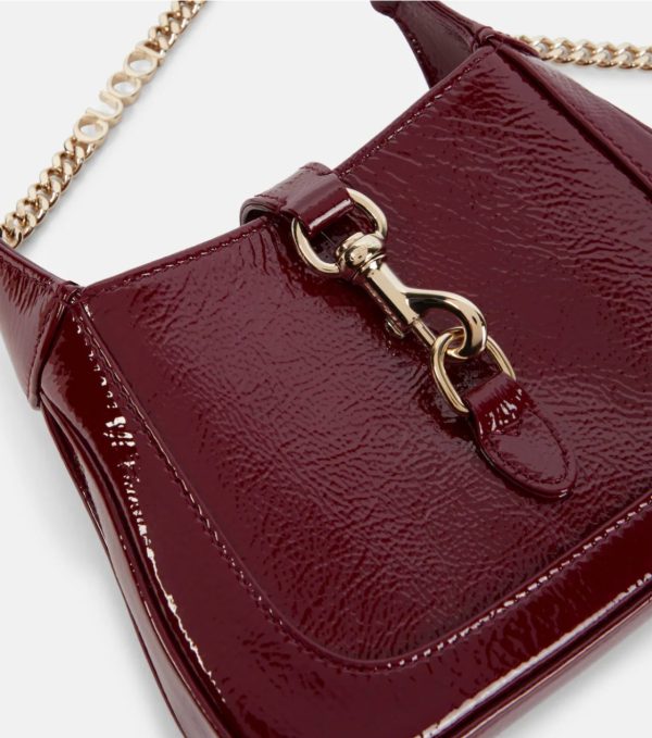 Gucci Jackie Notte Mini patent leather shoulder bag Gucci Jackie Notte Mini patent leather shoulder bag