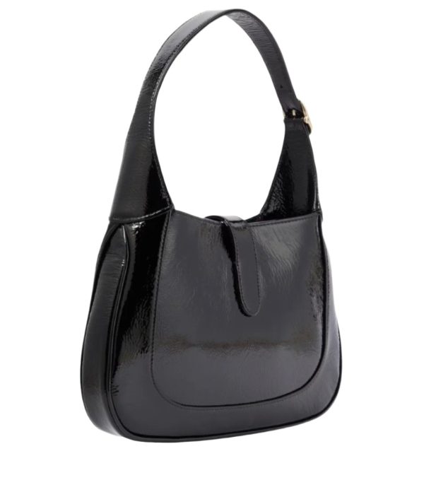 Gucci Jackie Small patent leather shoulder bag