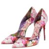 Iriza 100 floral crêpe satin pumps