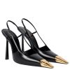 Jeanne 110 leather slingback pumps Jeanne 110 leather slingback pumps