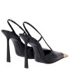 Jeanne 110 leather slingback pumps Jeanne 110 leather slingback pumps