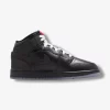Air Jordan 1 Mid BG Black White Wolf Grey