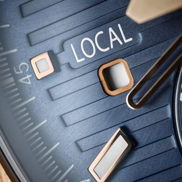 ᐉ Patek Philippe 5990/1R-001 Nautilus Travel Time Chronograph 18k Rose gold Watch Price ⇒ Mio Jewelry