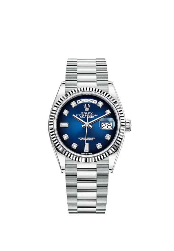 Rolex  Rolex Day-Date, 36mm, Platinum, Ref# 128236-0005 (5A)